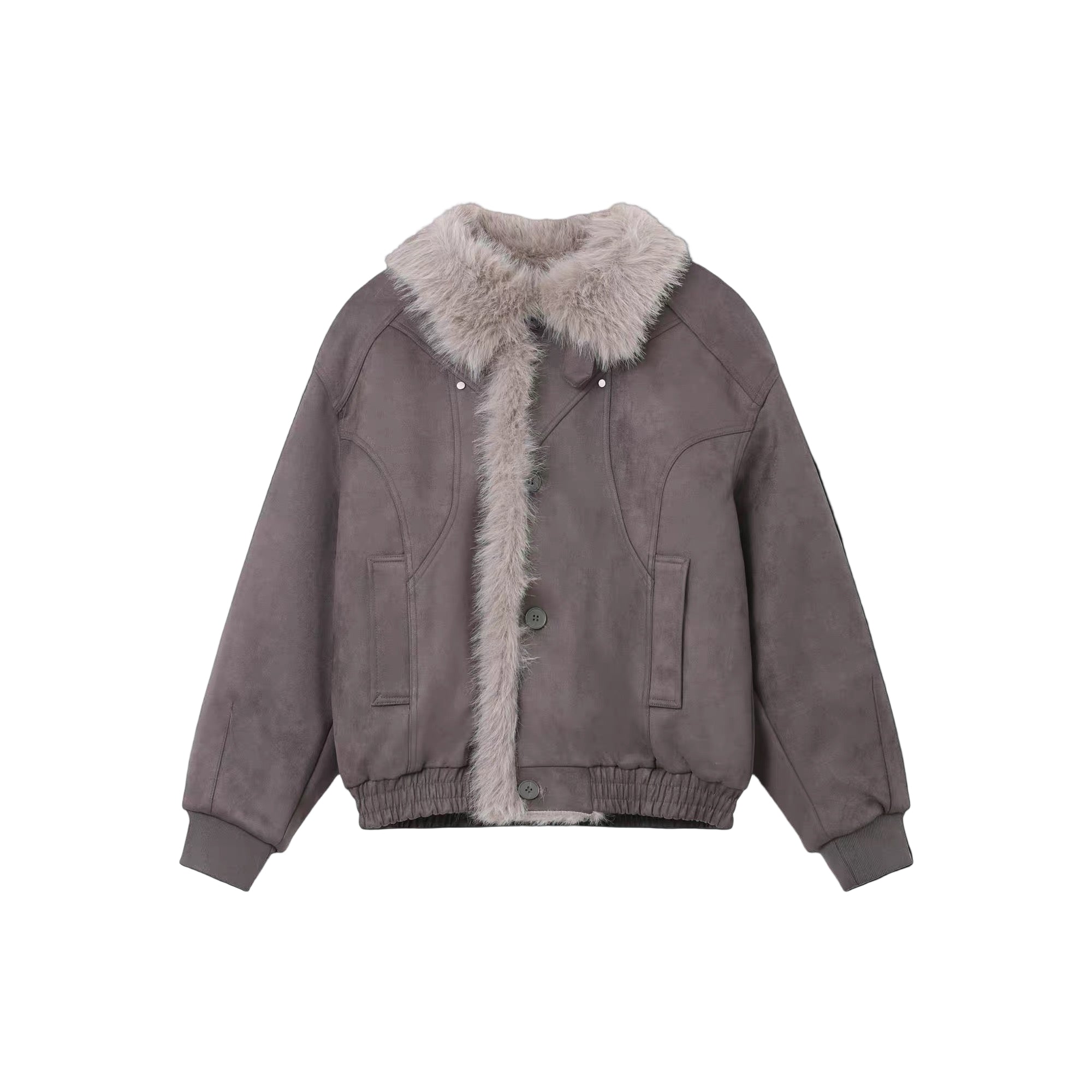 MOUNTAIN CARVING FUR JACKET