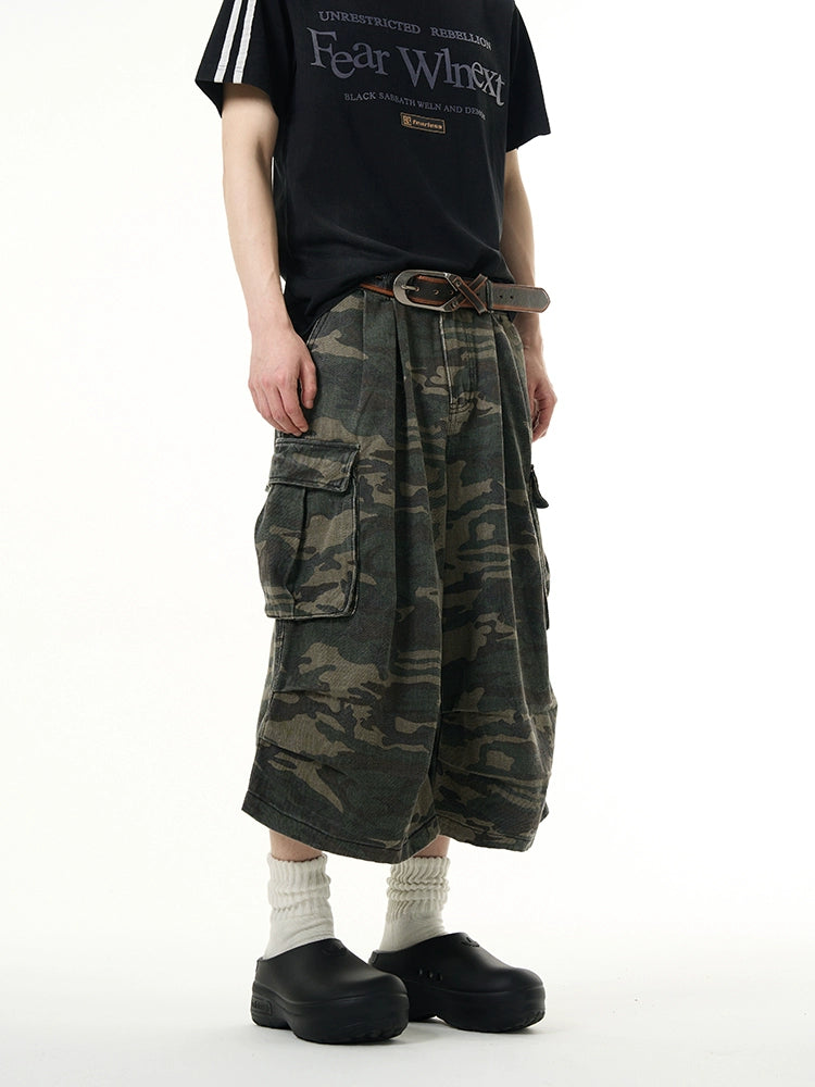 TACTICAL CAMO SHORTS