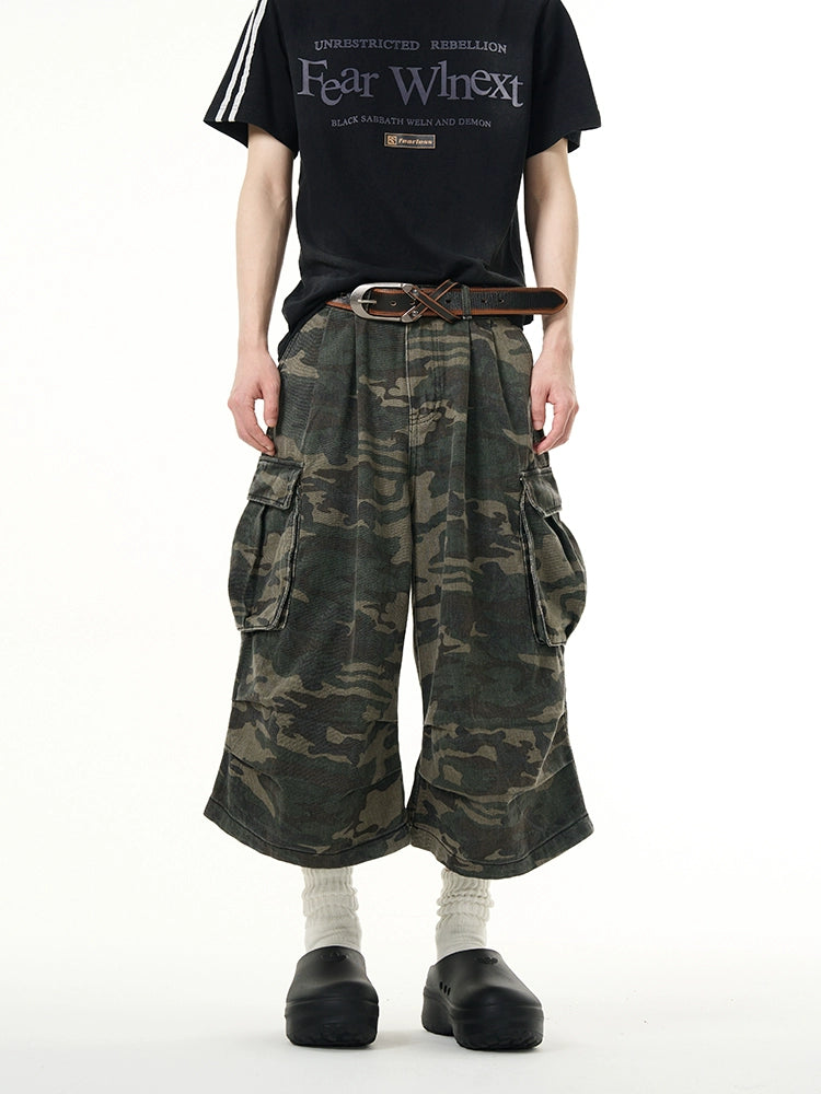 TACTICAL CAMO SHORTS