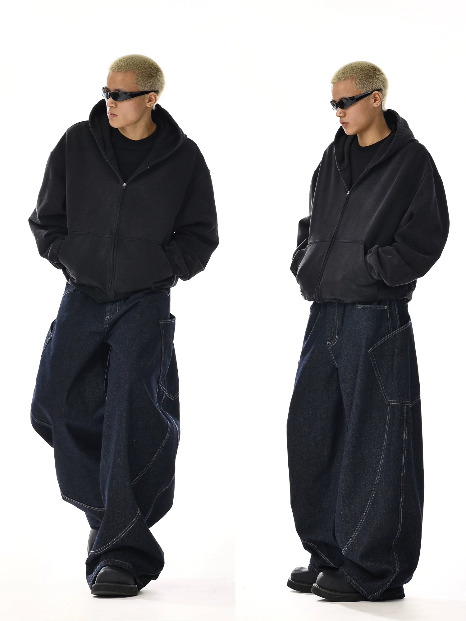 SHADOWBLADE WIDE JEANS