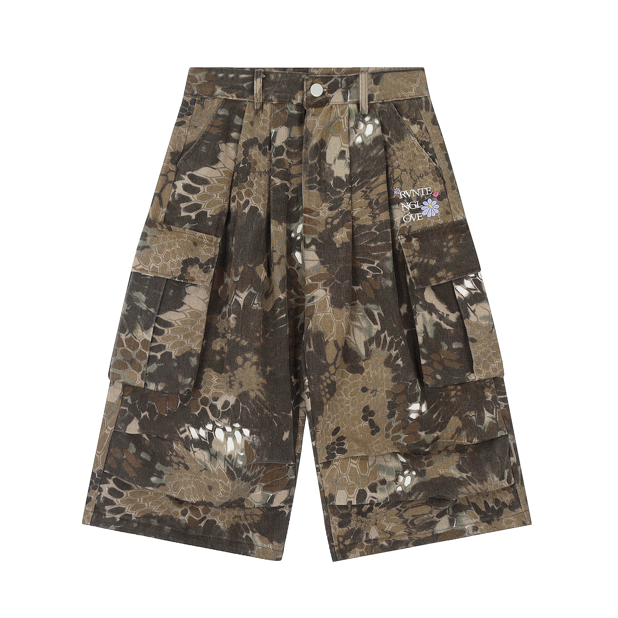 BLACKLISTS BAGGY FALL CARGO SHORTS