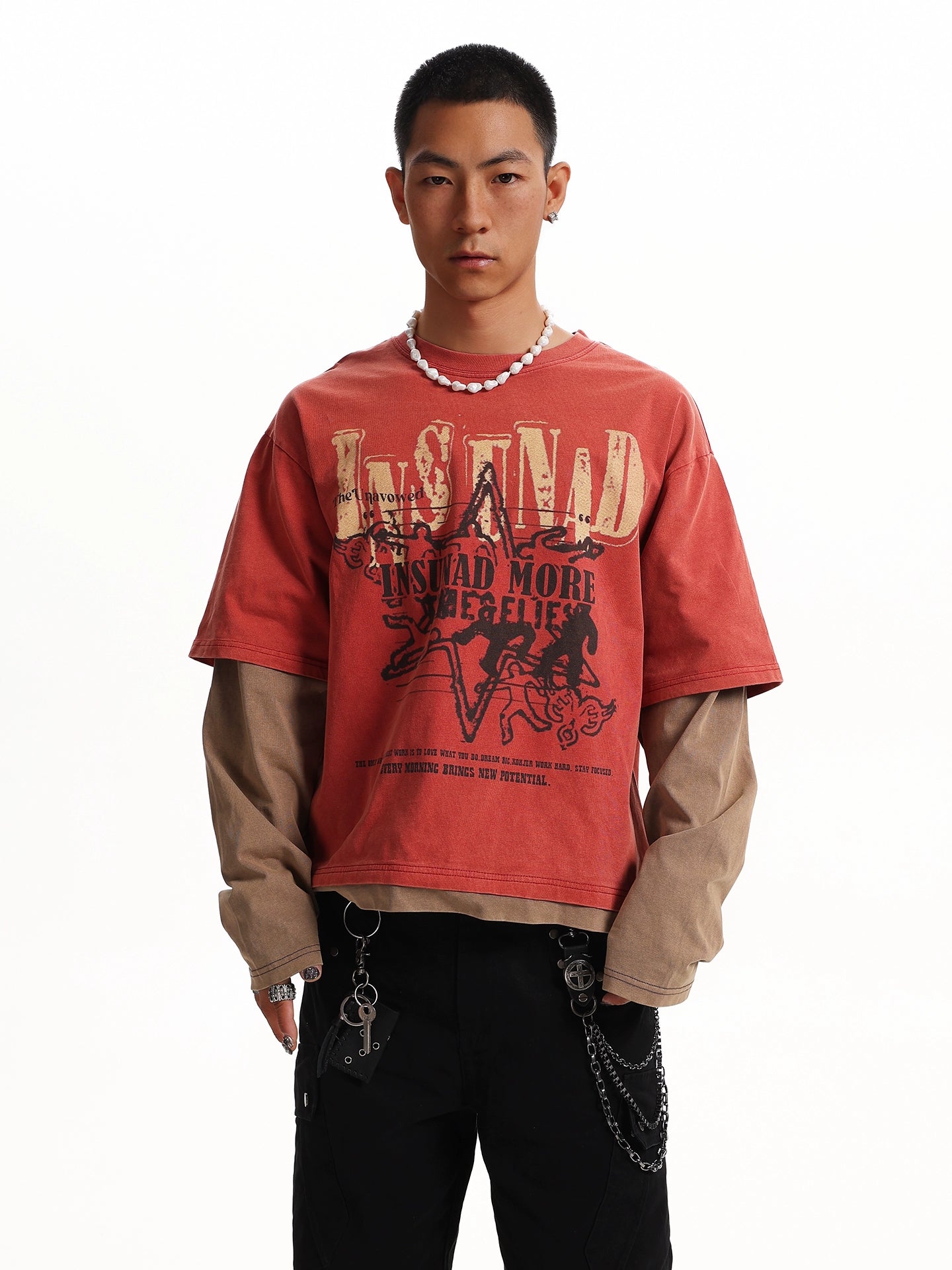 BLASTWAVE LAYERED LONGSLEEVE SHIRT