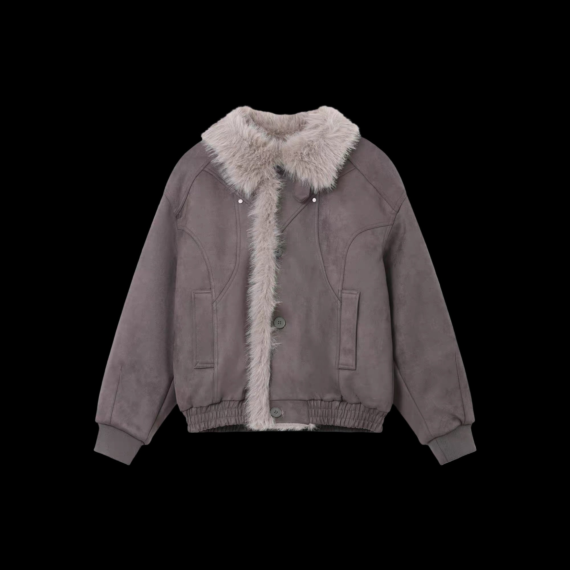 MOUNTAIN CARVING FUR JACKET