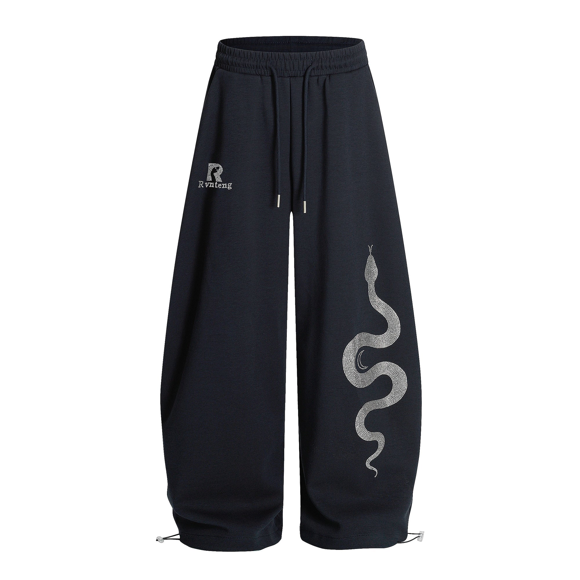 BLACKLISTS SERPENT BAGGY SWEATPANTS