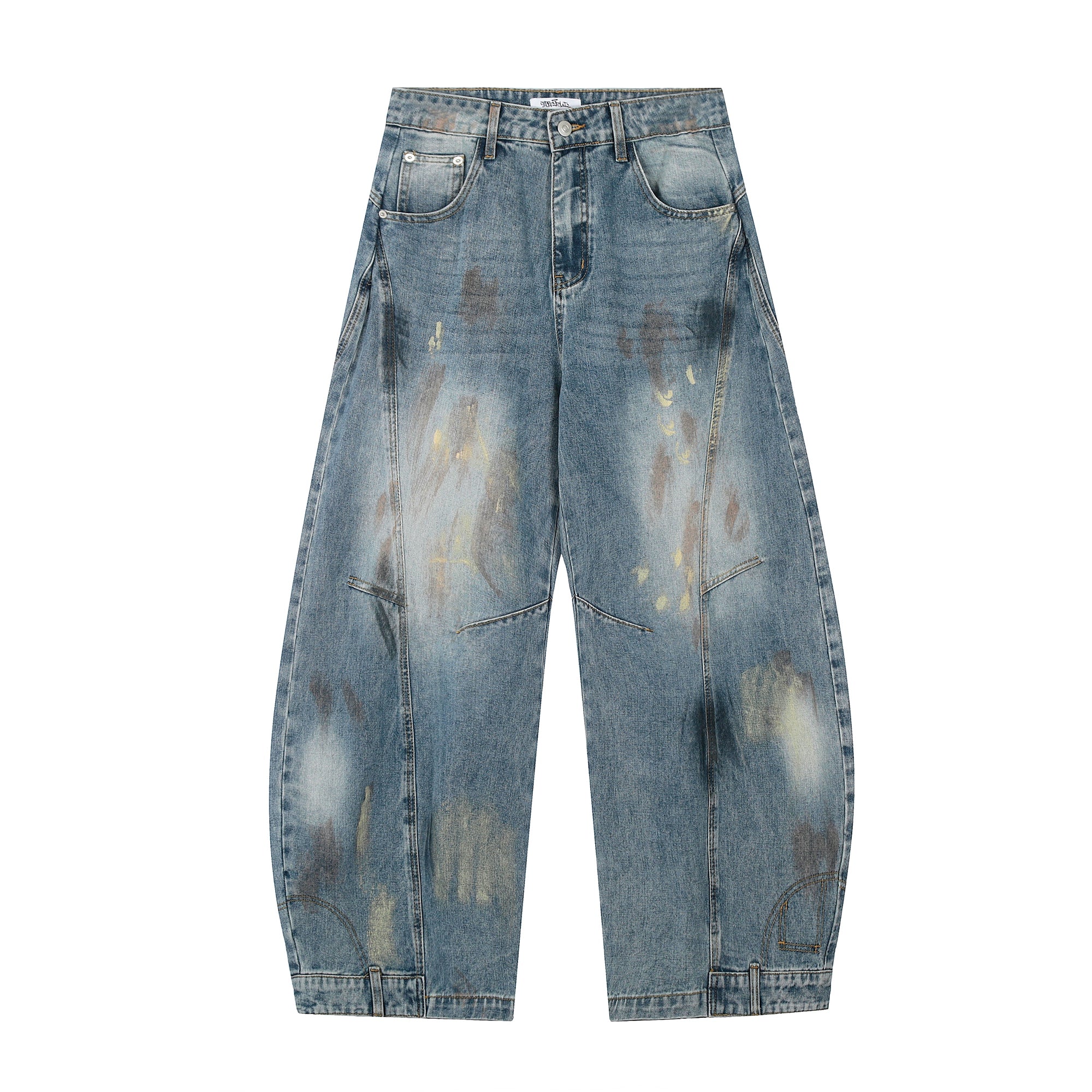 BLACKLISTS GRAFFITI BAGGY GHOST JEANS
