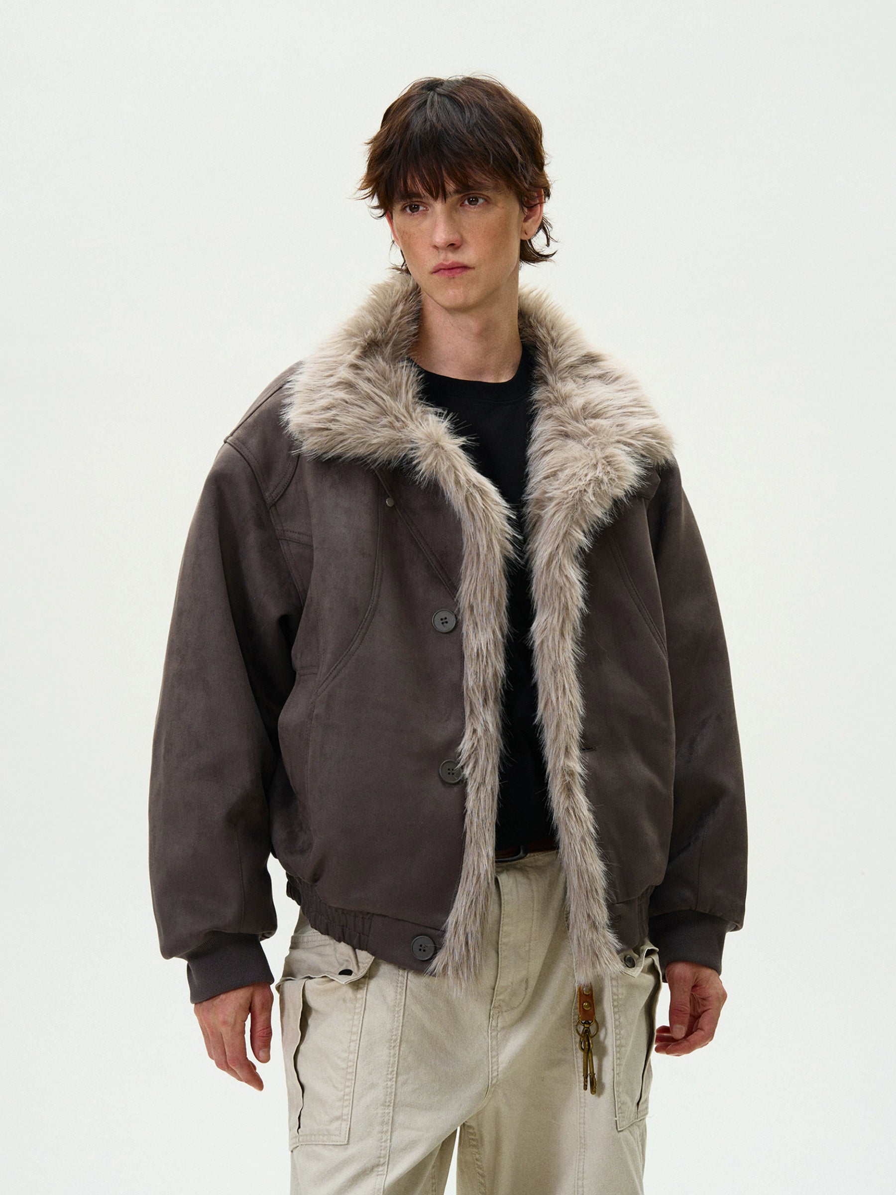 MOUNTAIN CARVING FUR JACKET