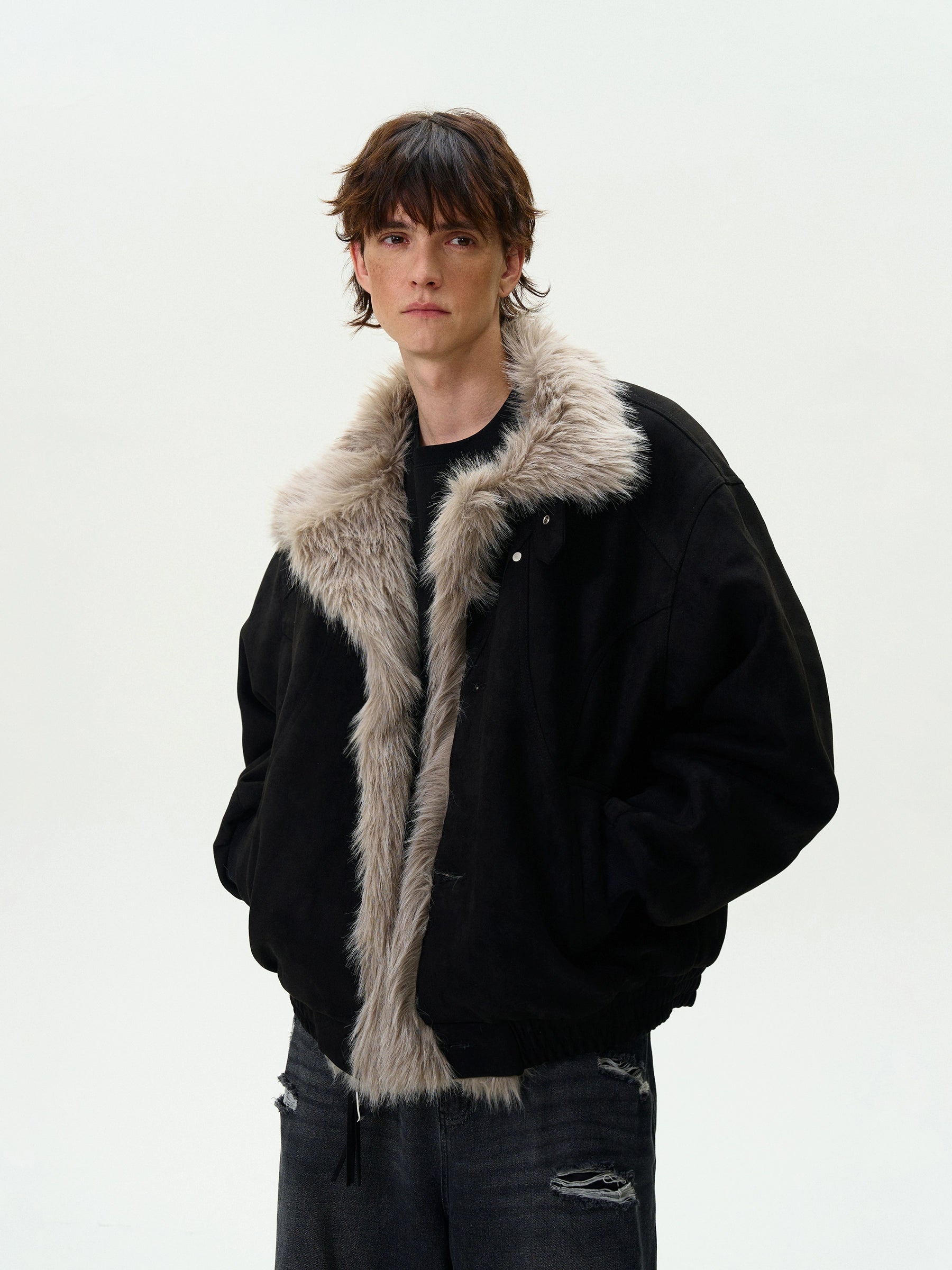 MOUNTAIN CARVING FUR JACKET