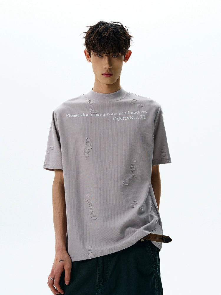 RUINED SCRIPT T-SHIRT