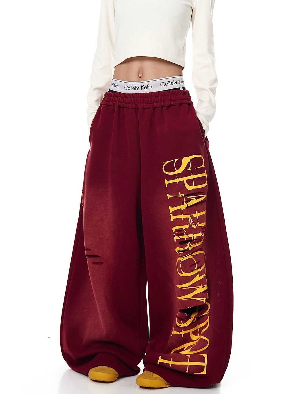 BLACKLISTS FADEMARK BAGGY SWEATPANTS
