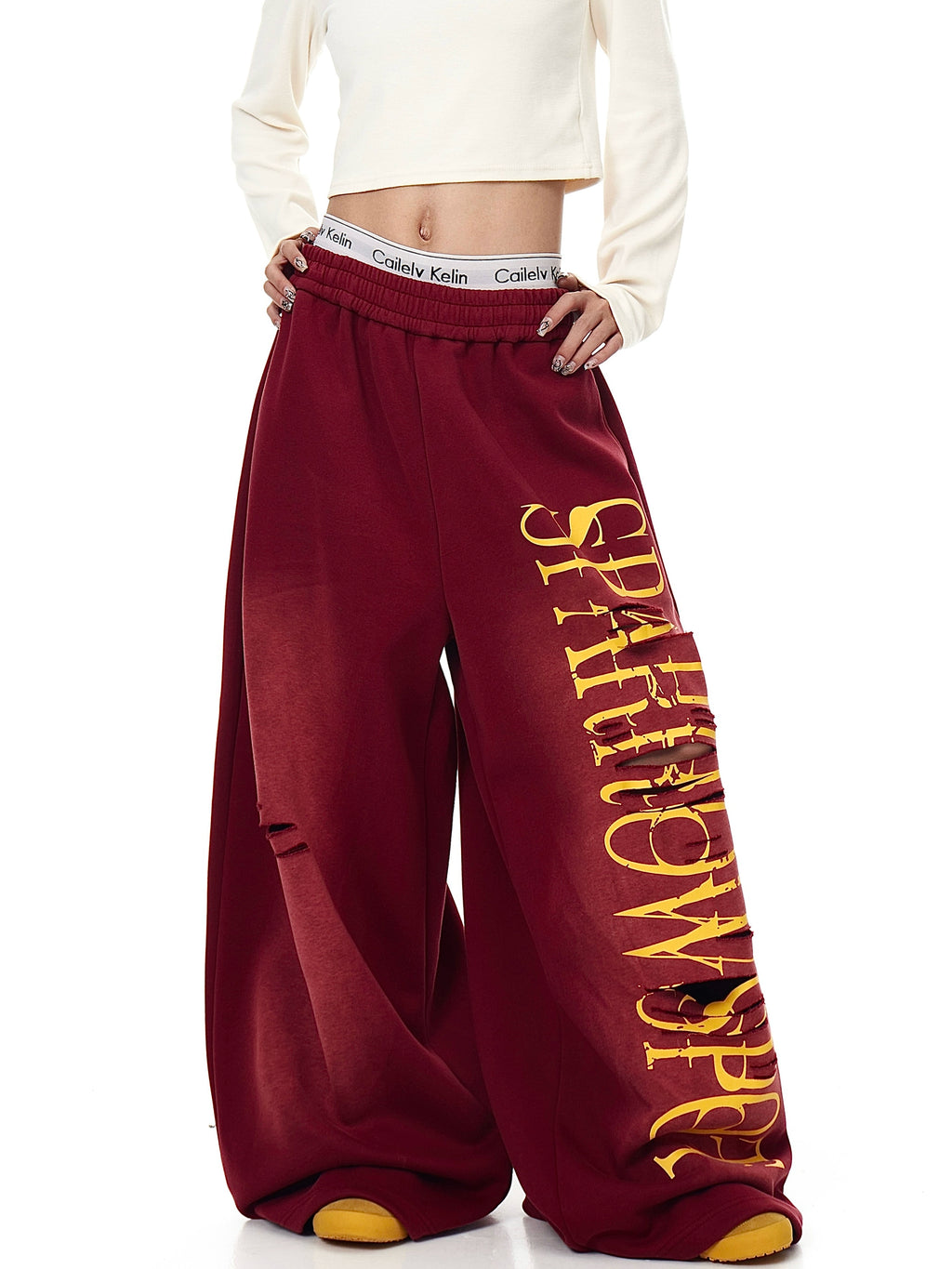 BLACKLISTS FADEMARK BAGGY SWEATPANTS
